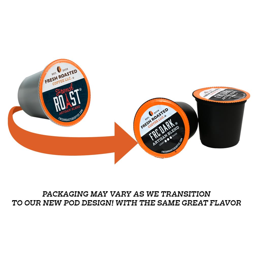 Fresh Roasted Coffee k-cup compatible pods for fast, mess-free mornings