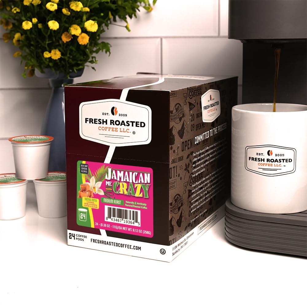 Fresh Roasted Coffee Loring Smart Roaster logo highlighting greener roasting and richer flavor.