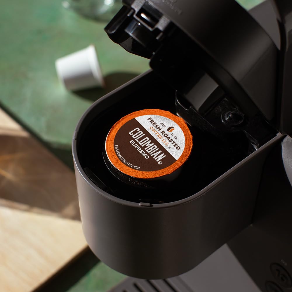 Fresh Roasted Coffee medium-roast capsules for bold, balanced cups.