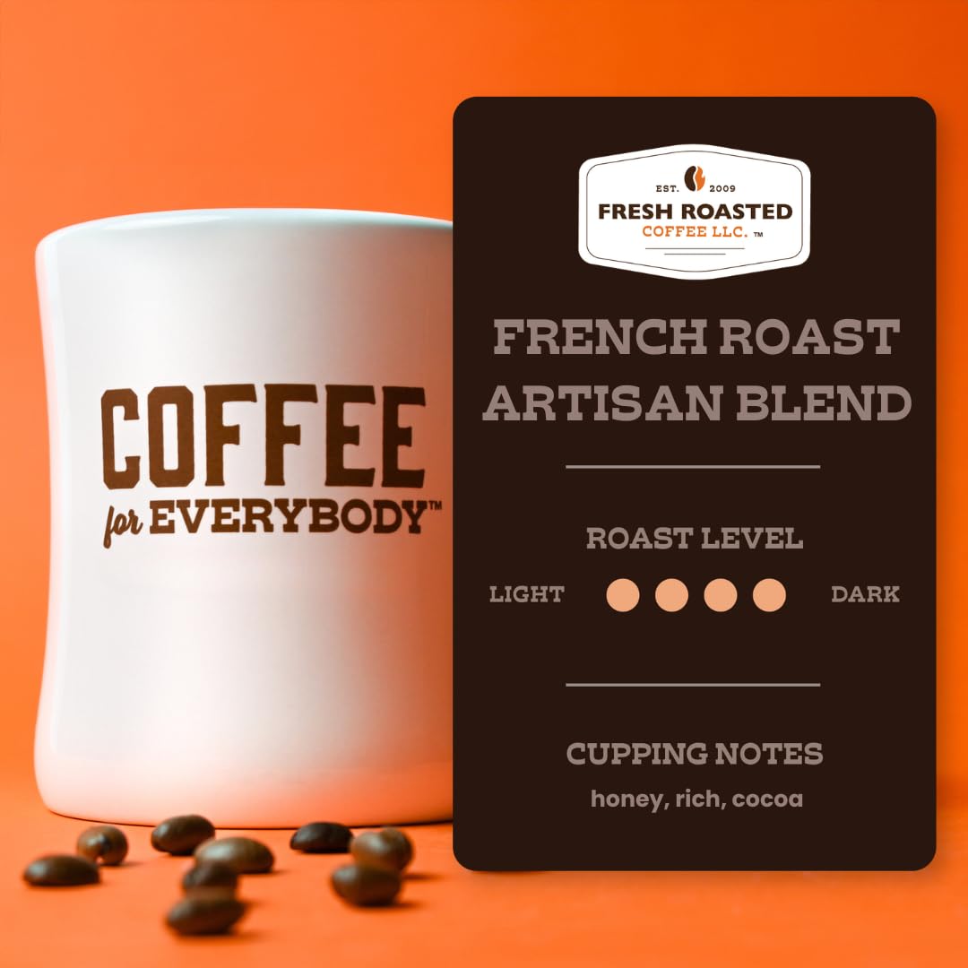 Fresh Roasted Coffee nitrogen-flushed bags preserve freshness
