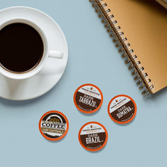 Fresh Roasted Coffee nitrogen-flushed bags preserve aroma and flavor.