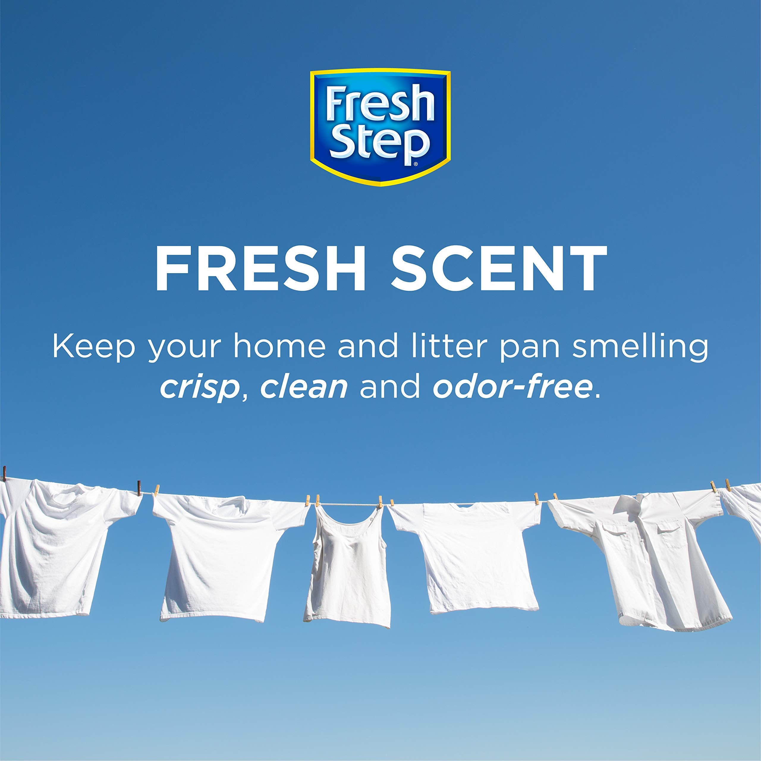 Fresh Step cristaux ajout rapide lors du nettoyage.