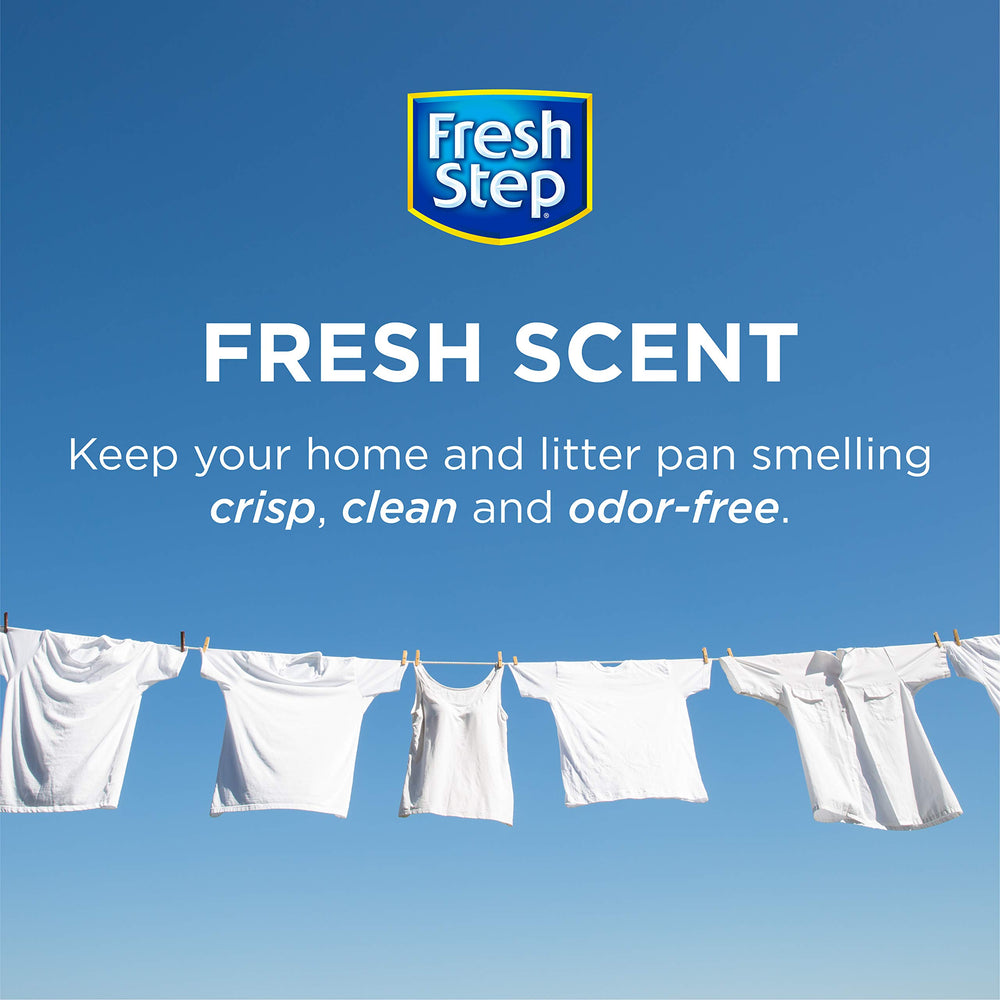 Fresh Step cristaux ajout rapide lors du nettoyage.