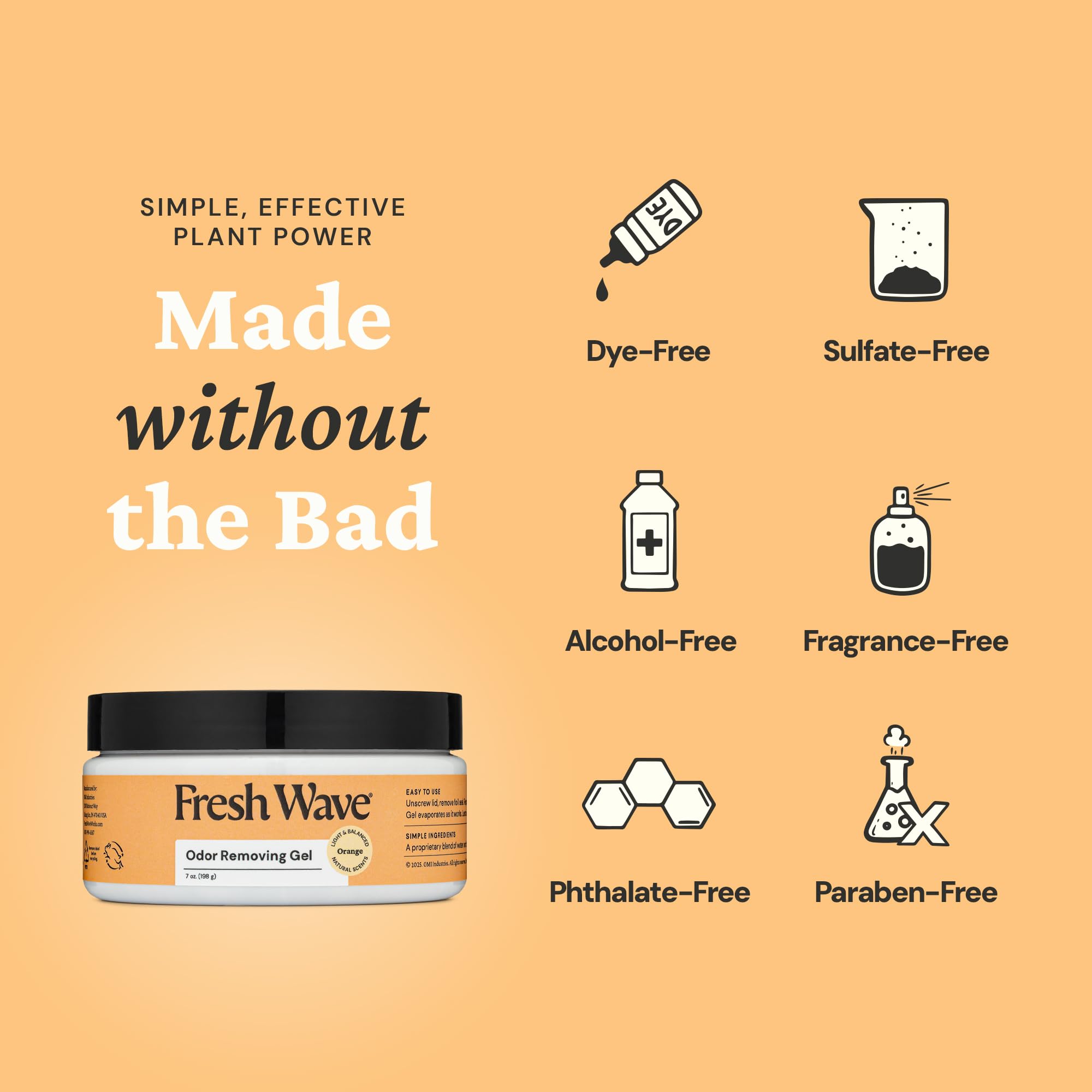 Fresh Wave display featuring triple-pack option for home use