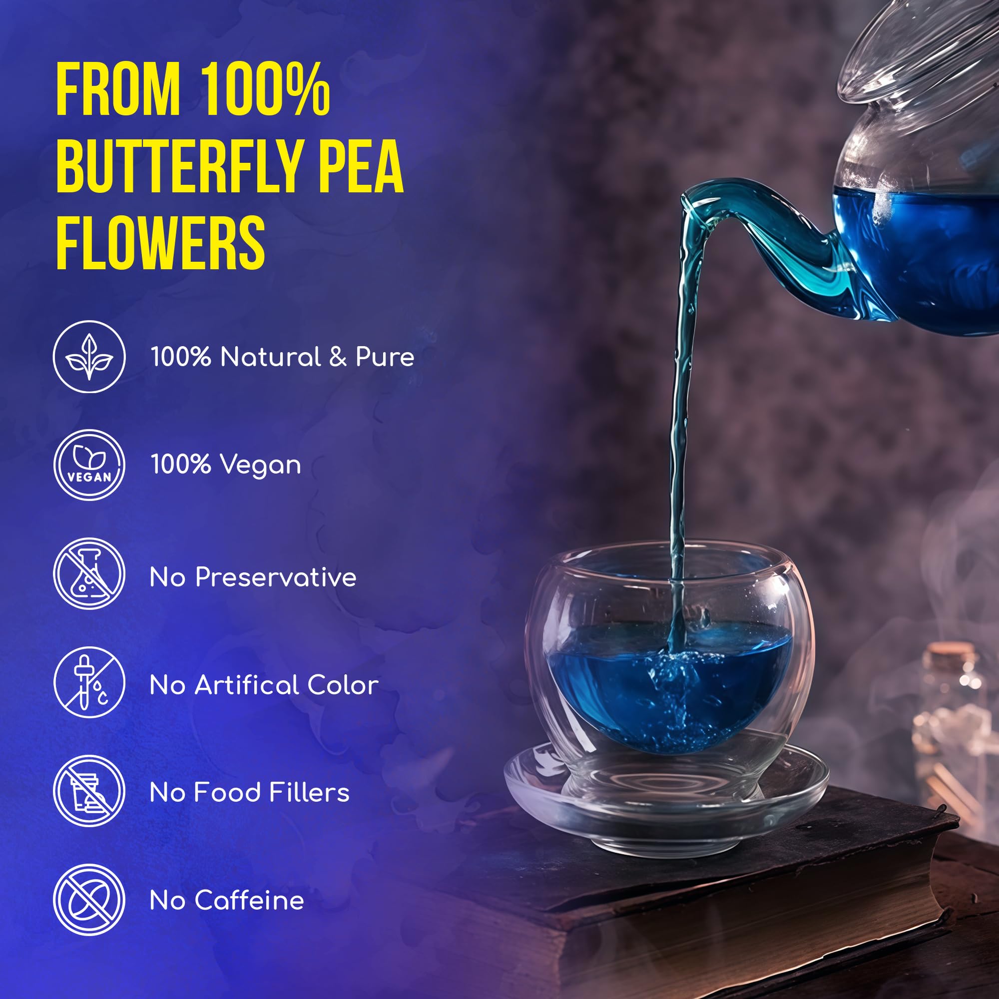 FreshDrinkUS antioxidant-rich herbal tea delivers calming, soothing moments.