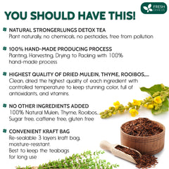 FreshDrinkUS herbal tea loose leaves close-up showing natural ingredients for a soothing cup.