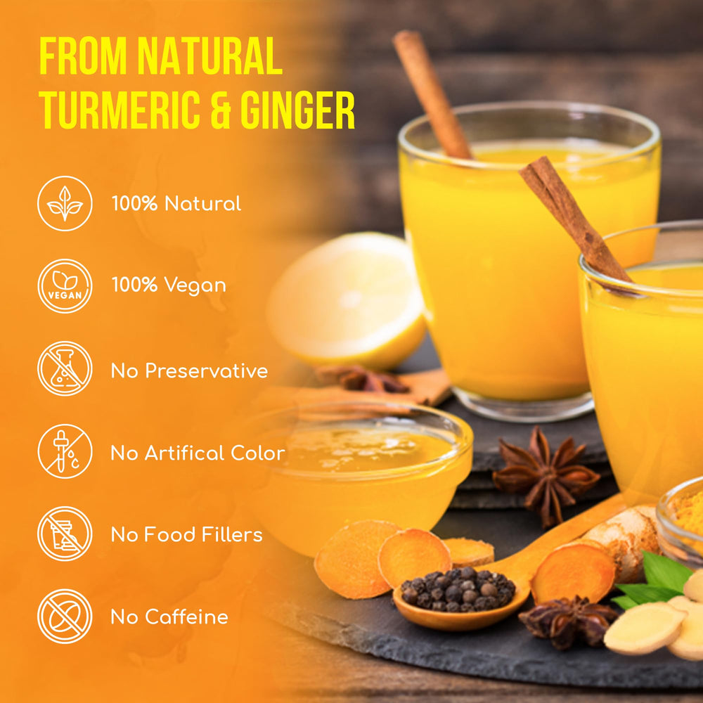 FreshDrinkUS dried turmeric and ginger for rich flavor
