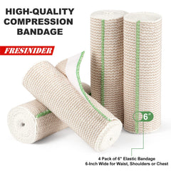 FRESINIDER bandage wrap showing 6-inch-wide coverage for larger areas.