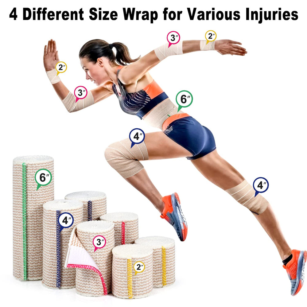 FRESINIDER cotton compression bandage soft and breathable against the skin
