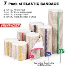FRESINIDER 2-inch bandage wrapped around a wrist for secure support.