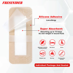 FRESINIDER waterproof adhesive bandage stays secure during activities