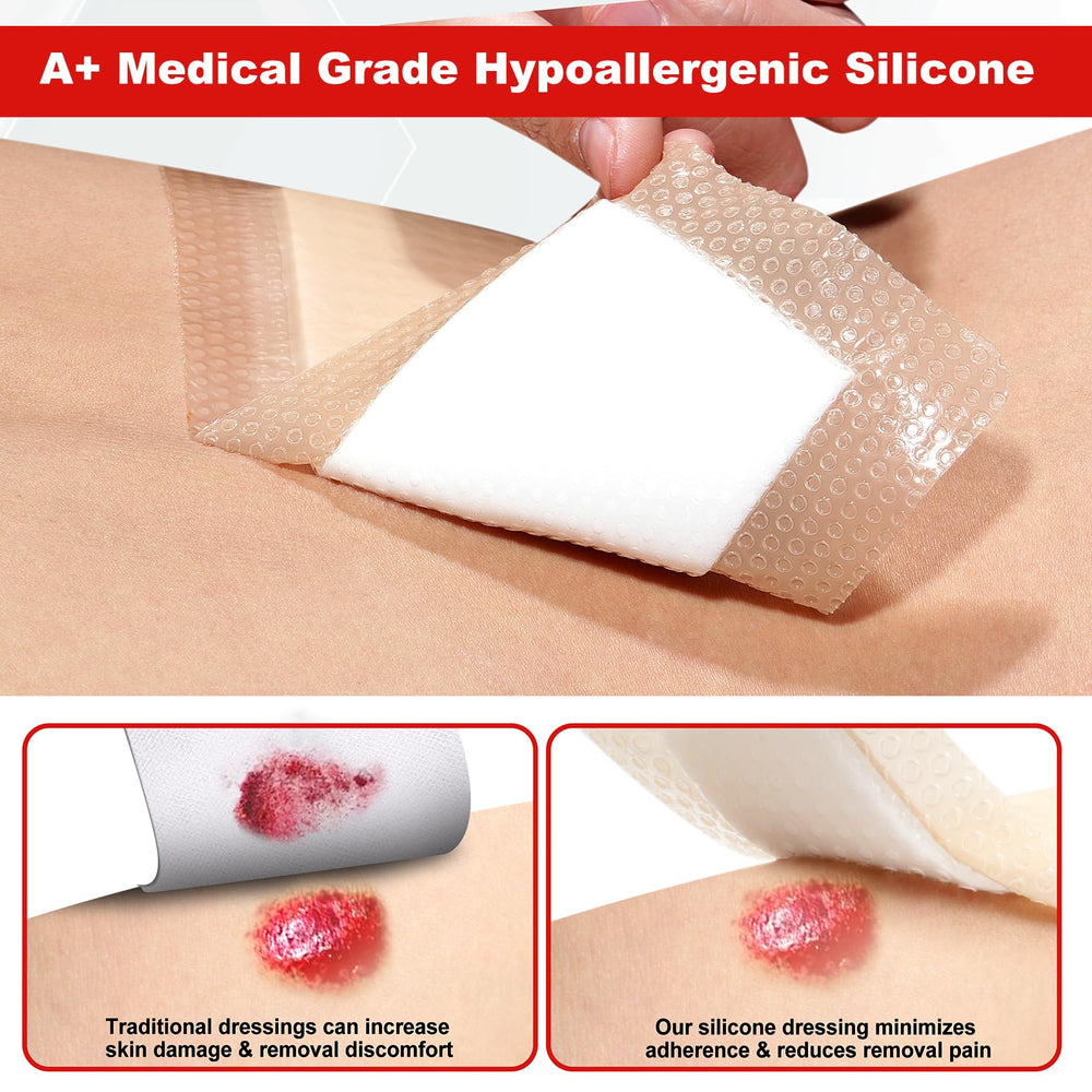 FRESINIDER waterproof pad shields wound from water exposure and external pressure