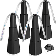 Fretech Fly Fans table-pack setup keeps flies away during outdoor meals.