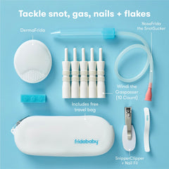 Frida Baby disposable filters help keep mucus separate during nasal use.