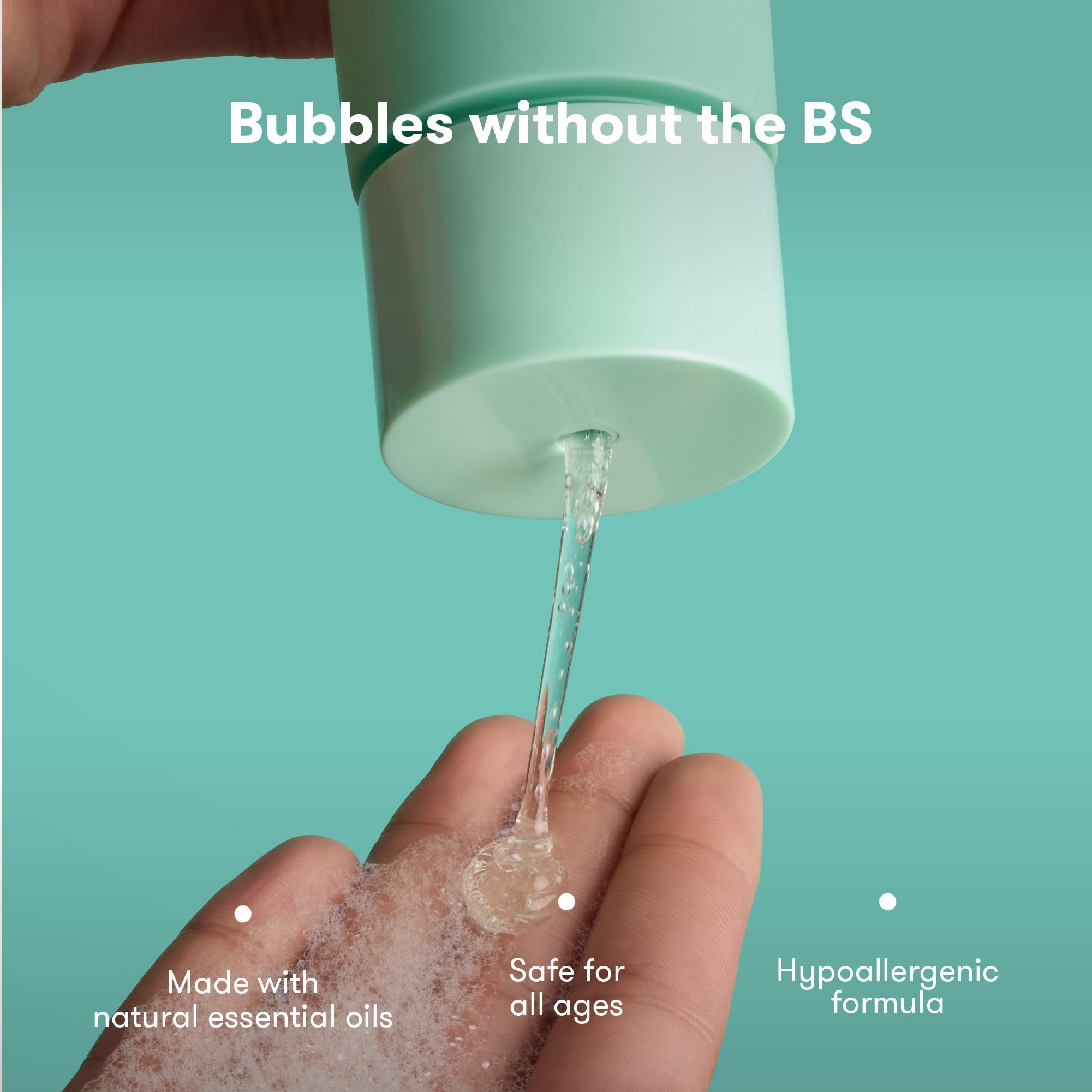Frida Baby Eucalyptus Vapor Bubble Bath kid-friendly bath time routine.