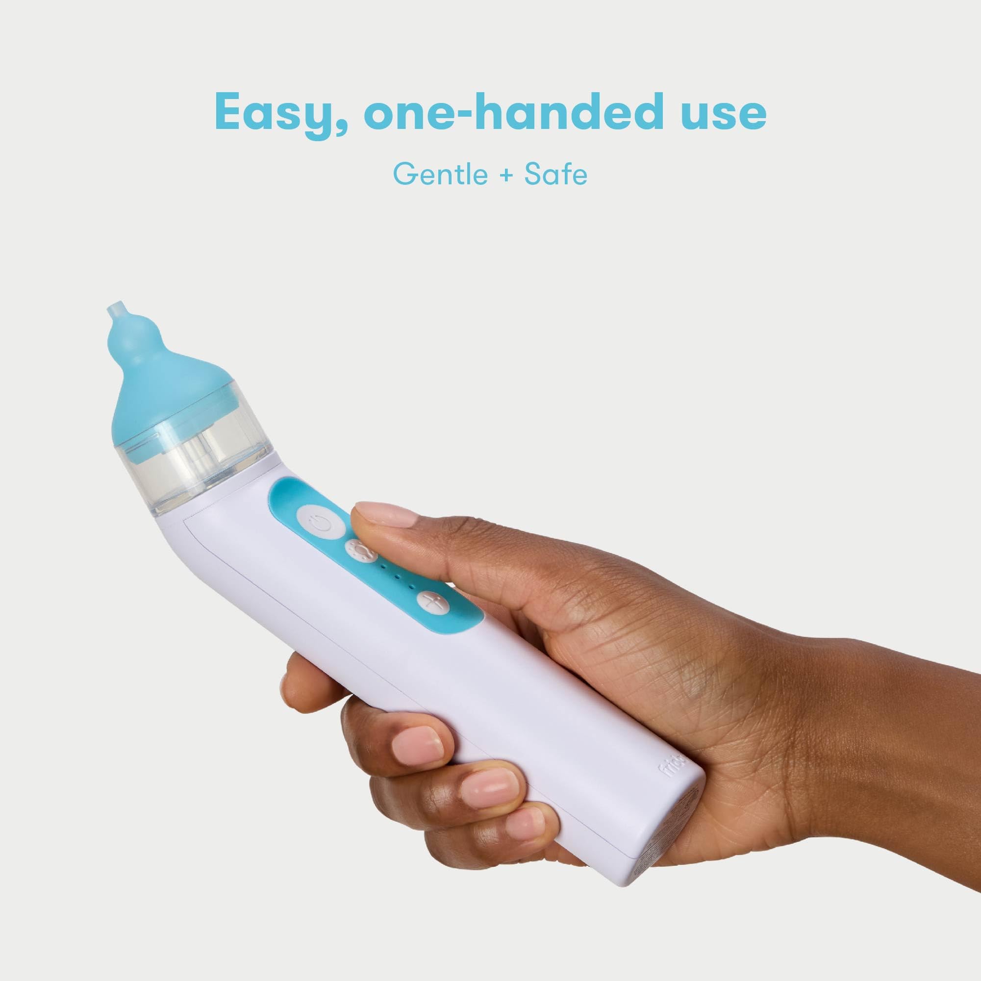 Frida Baby built-in color-changing light to calm restless little ones.
