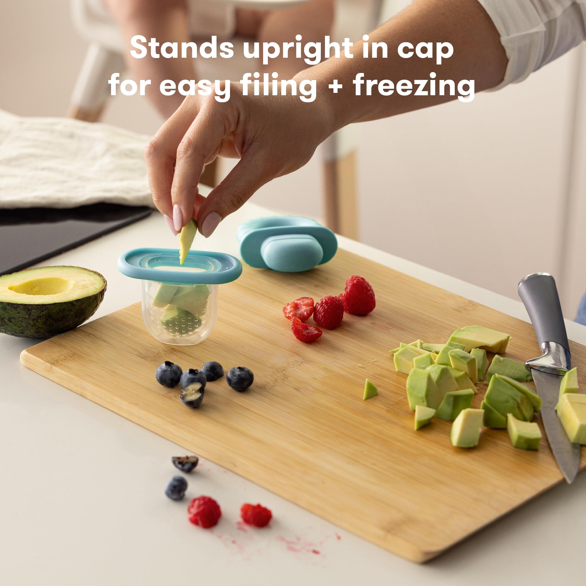 Frida Baby Push Pop Feeder dishwasher safe and BPA-free for easy cleanup