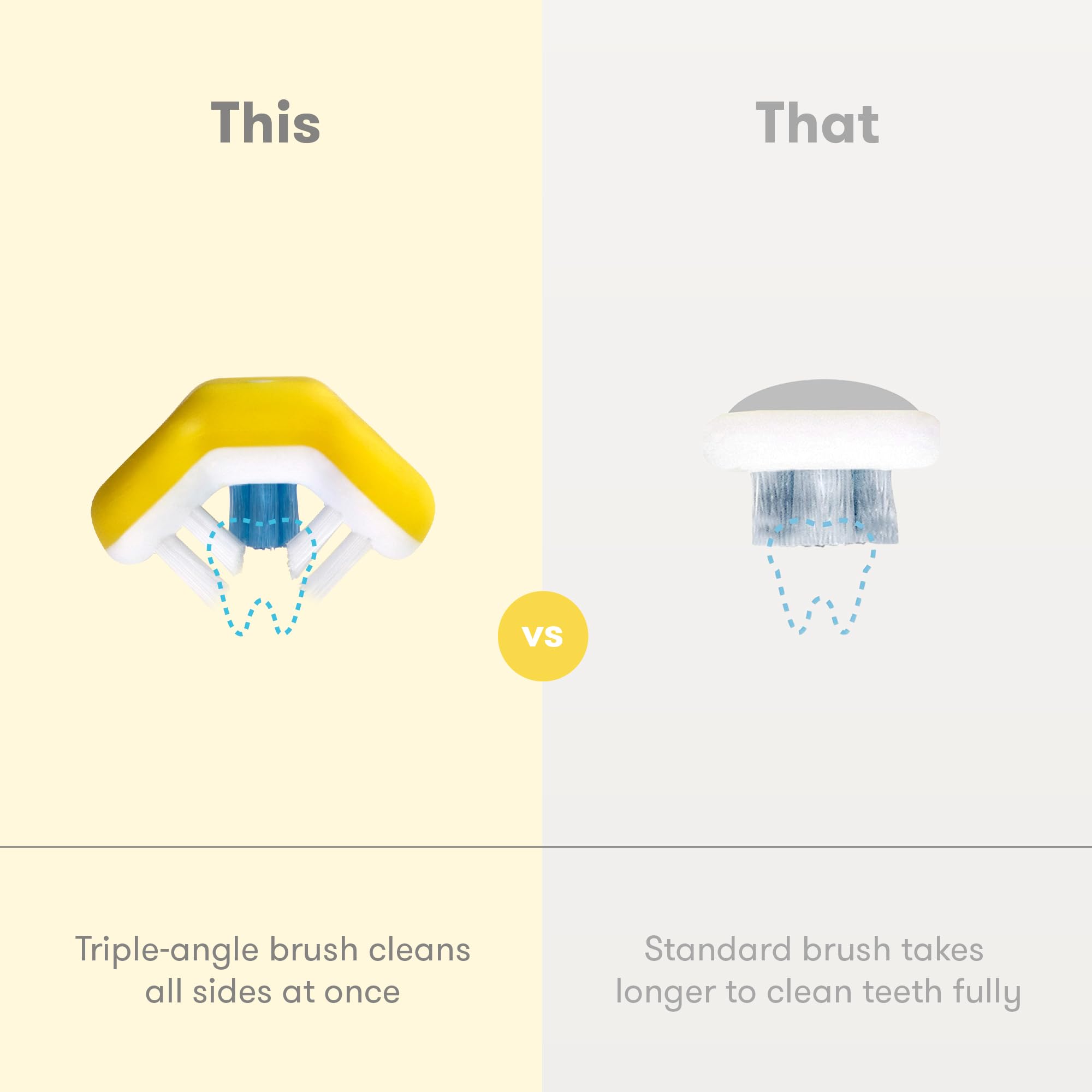 Frida Baby 2-pack Toothhugger enables consistent, shared brushing routines
