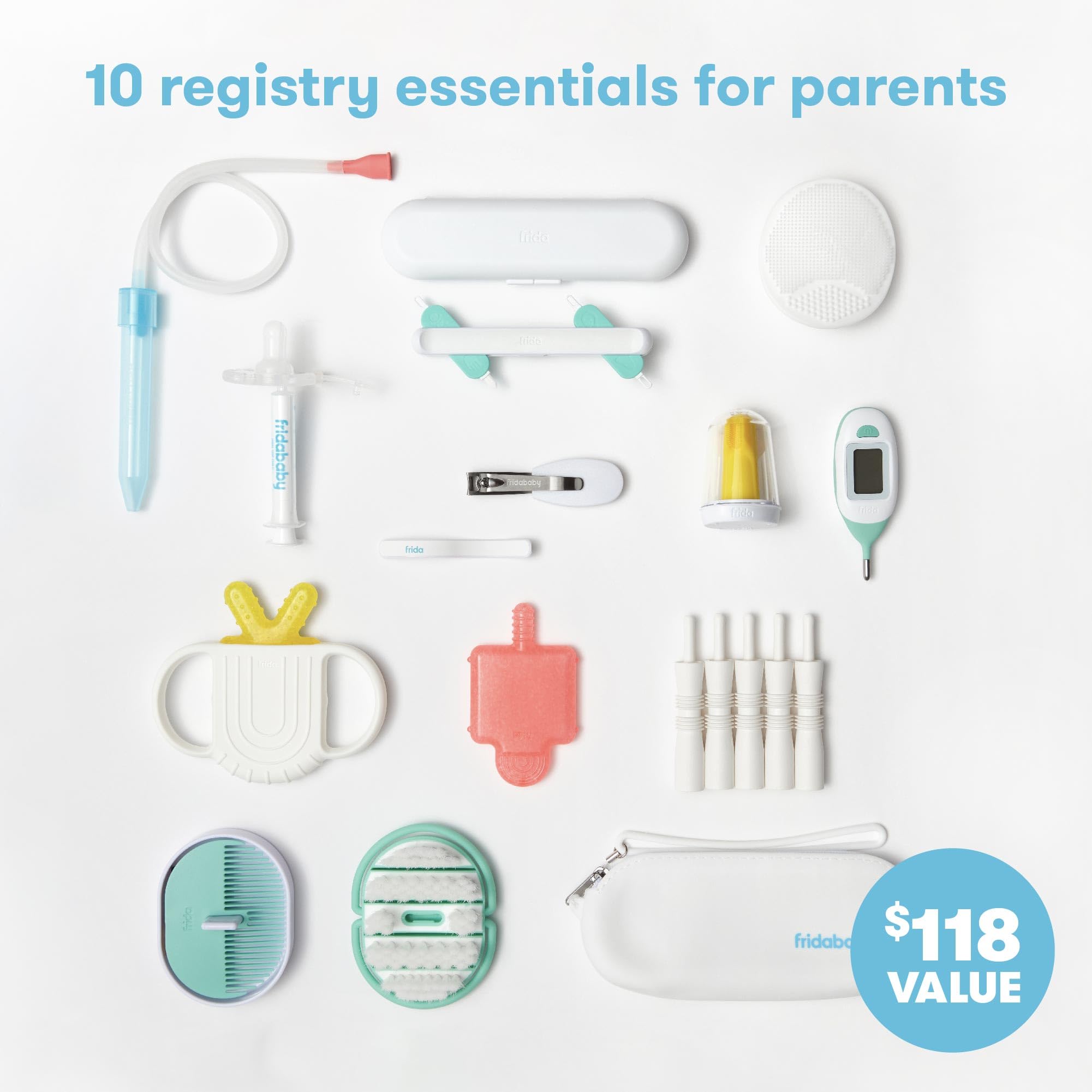 Frida Baby MediFrida dose dispenser ensures precise medication dosing.