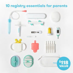 Frida Baby MediFrida dose dispenser ensures precise medication dosing.