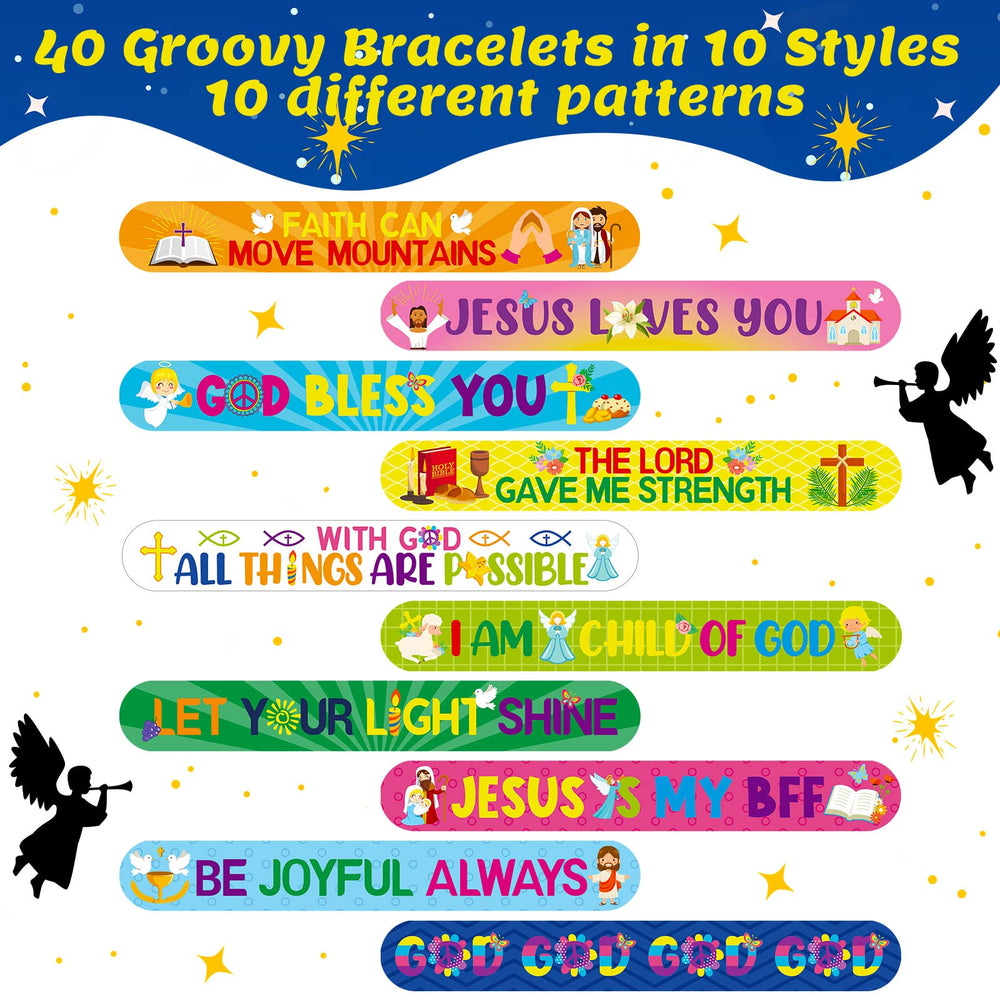 Frienda Bible verses designs on bracelets for Sunday decoration and gifting.