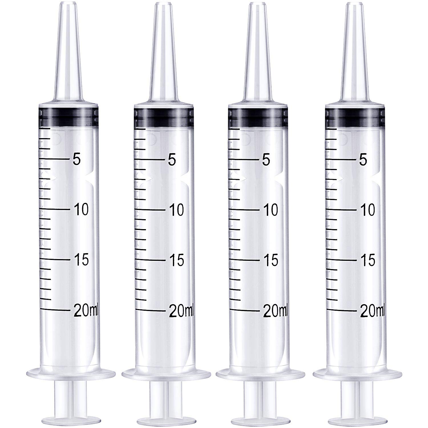 Frienda large plastic syringe 20ml measuring for precise liquid transfer