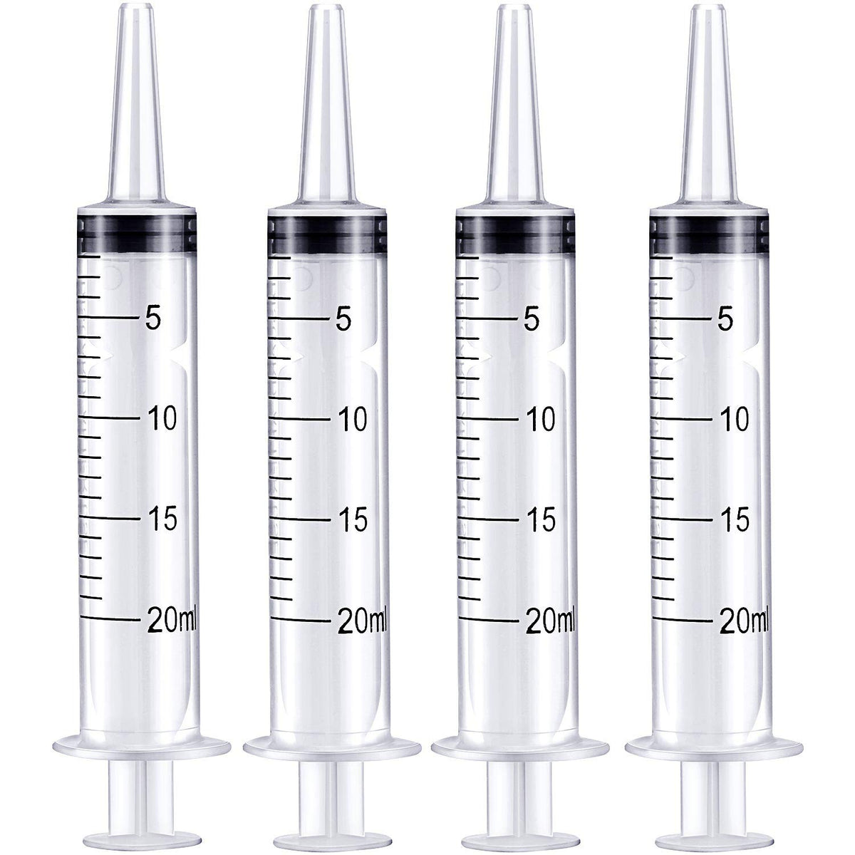 Frienda large plastic syringe 20ml measuring for precise liquid transfer
