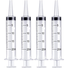Frienda large plastic syringe 20ml measuring for precise liquid transfer