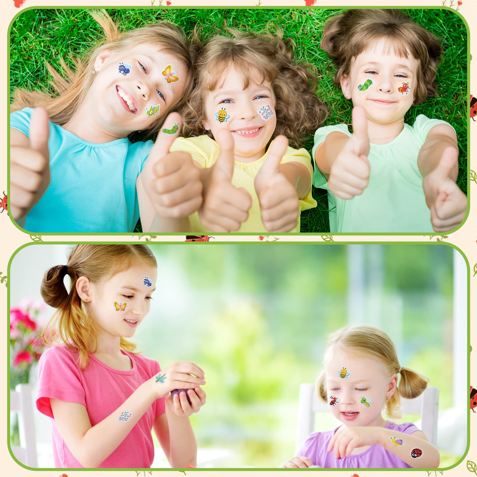 Frienda ant stickers: cute craft embellishments for scrapbooks.