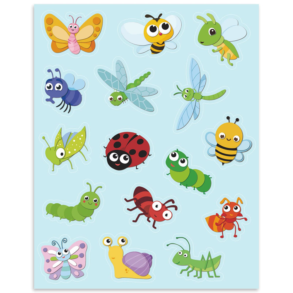 Frienda ladybug stickers: colorful classroom decor and reward stickers.