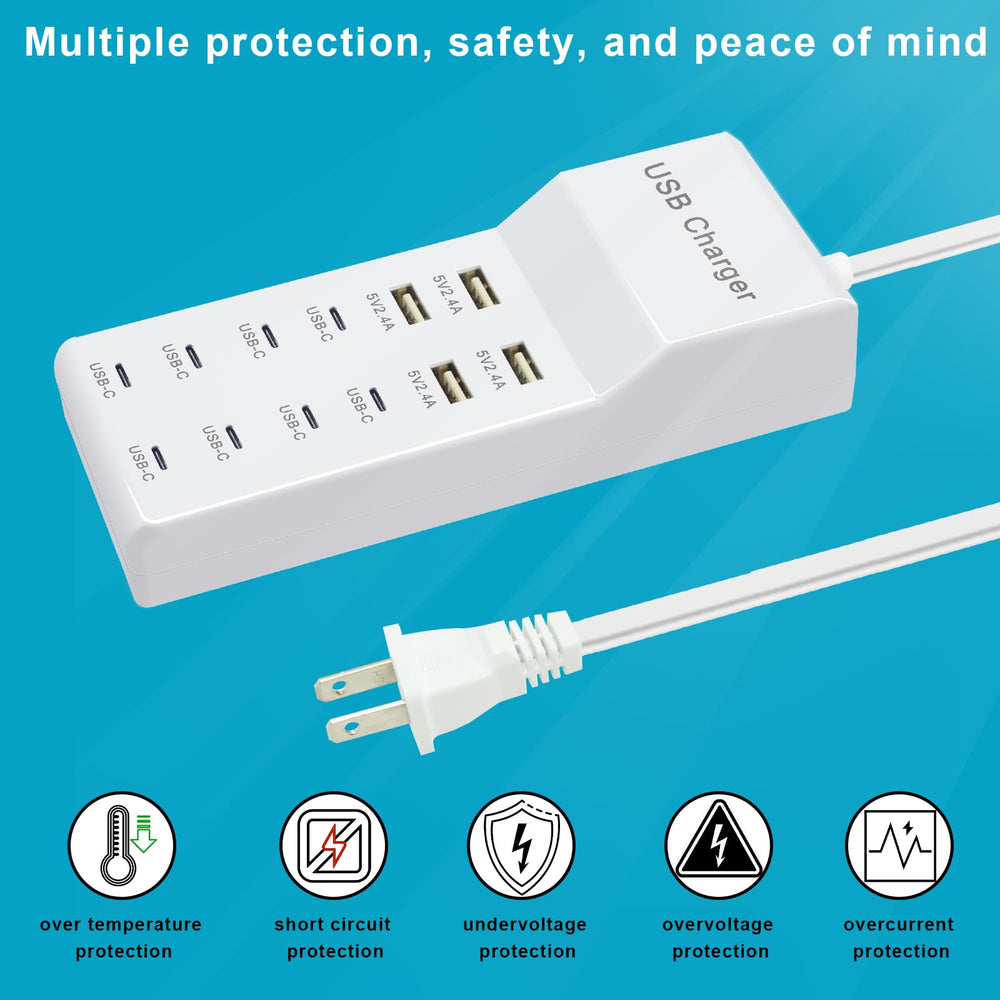 FRISATPOW travel-friendly compact design fits bags for on-the-go charging
