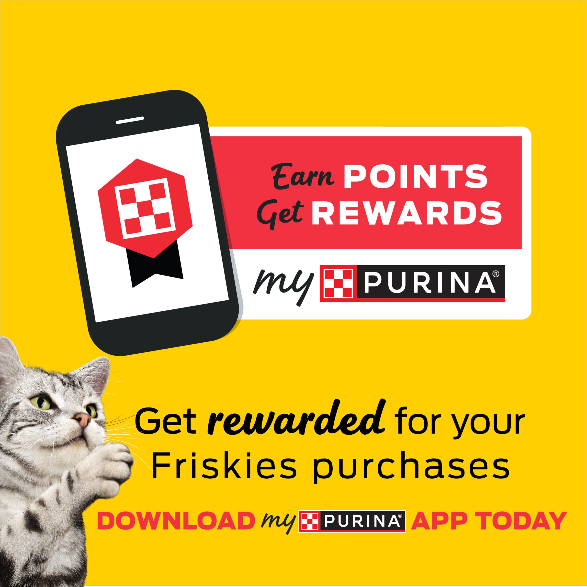 Boxed 48-count Friskies pack simplifies weekly cat feeding