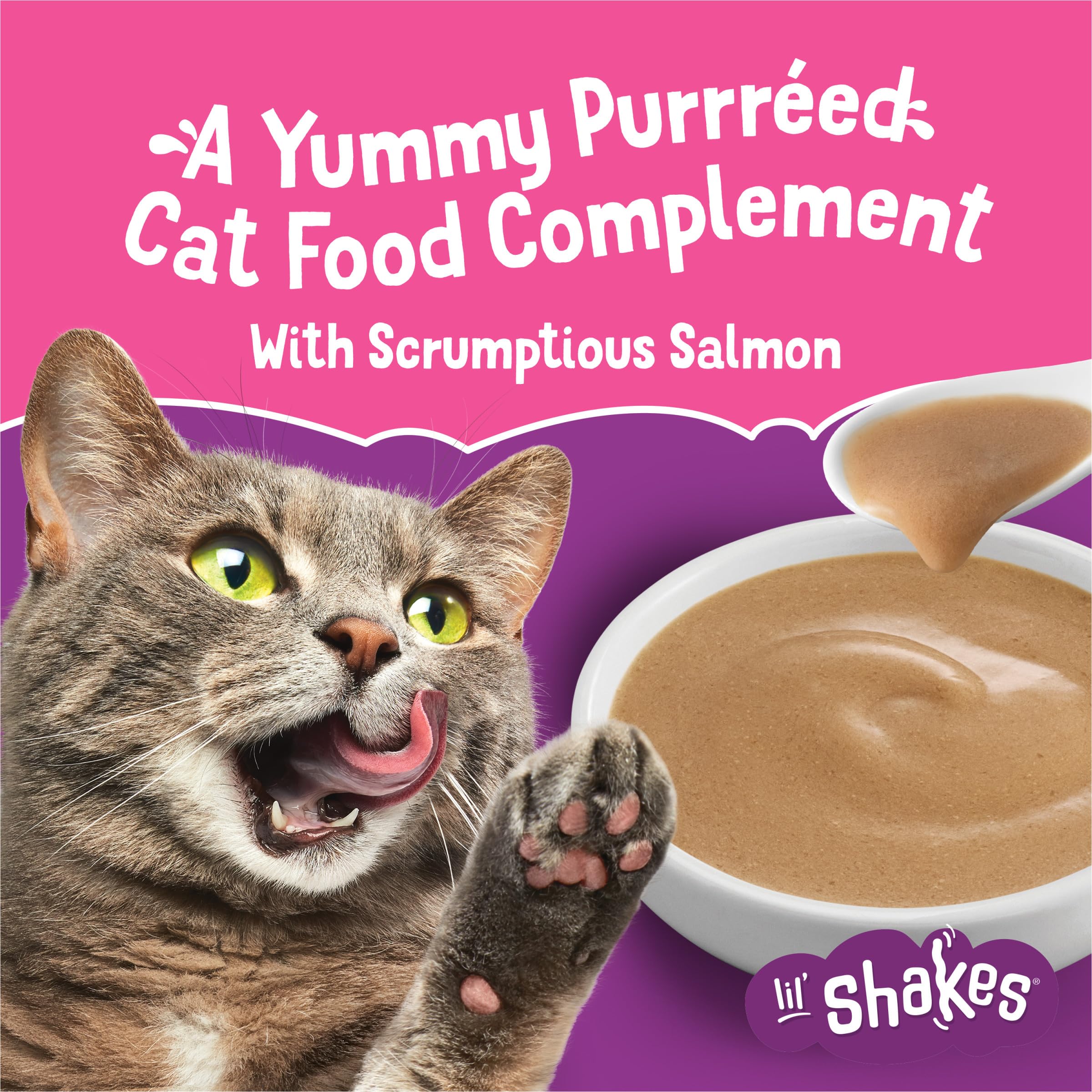 Creamy Lil’ Shakes texture enhances meal enjoyment for cats