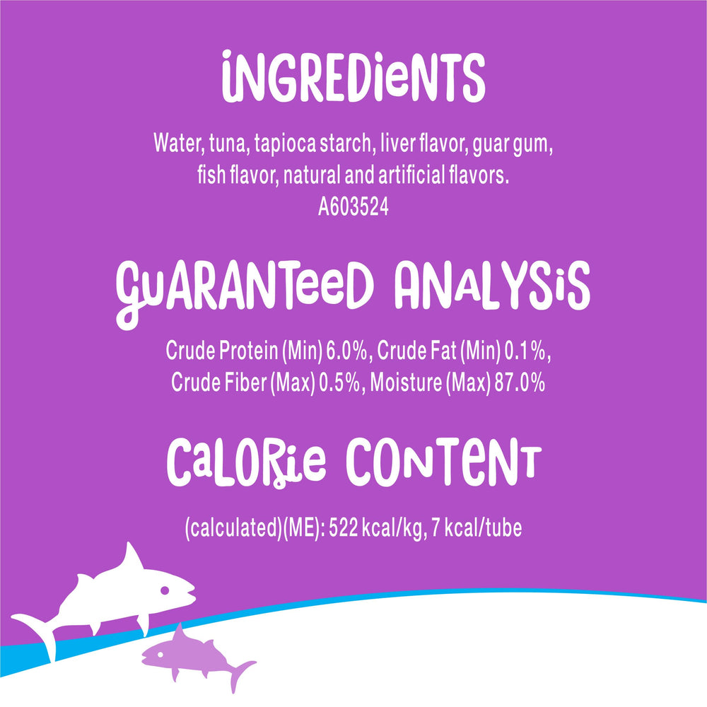 Friskies Lil’ Lickables 0.5-ounce tube, perfect portion for treats or toppers.