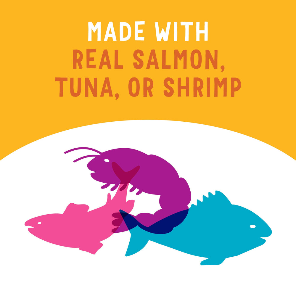 Friskies Lil' Soups shrimp cup delivers tender shrimp aroma and taste.