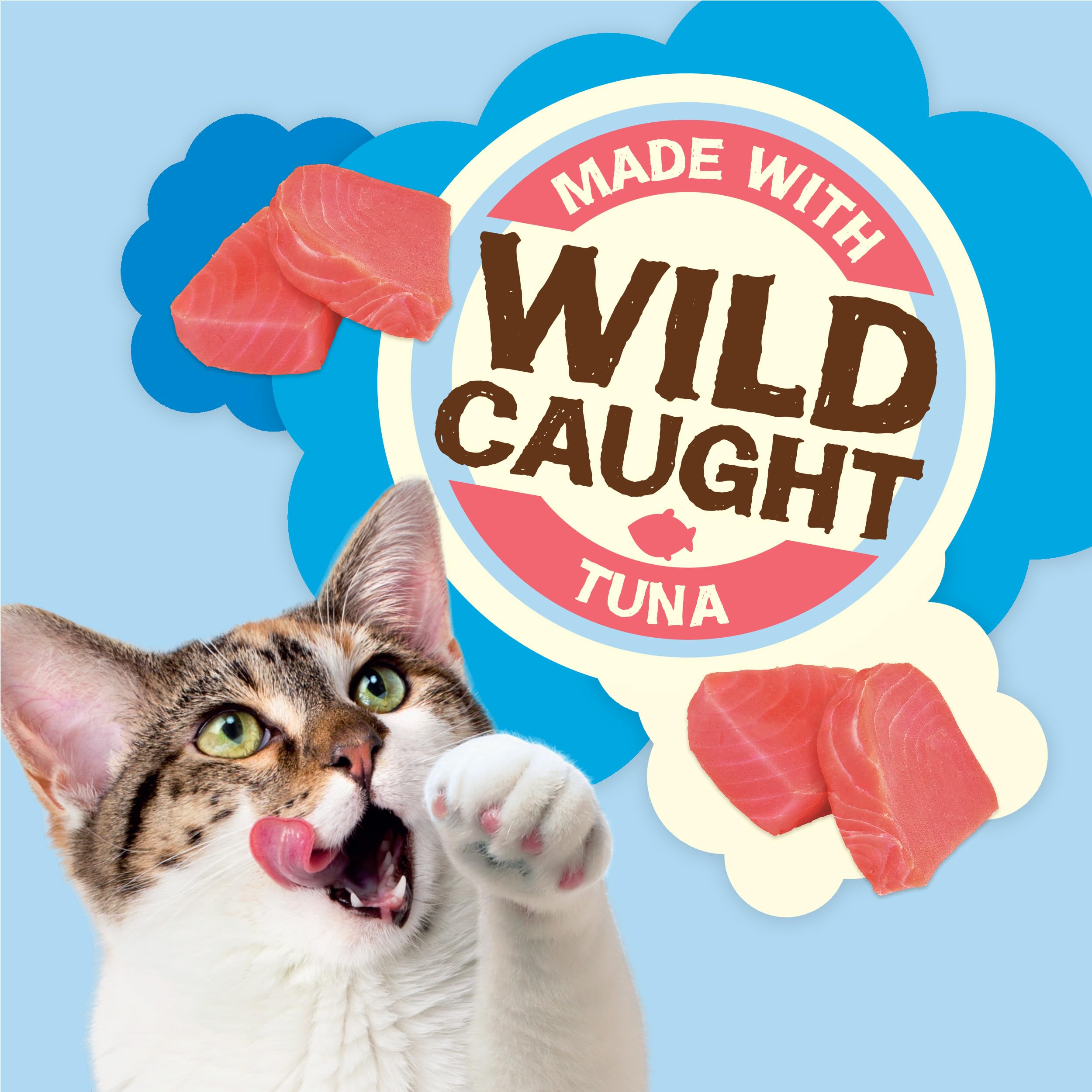 Friskies Natural Yums with vitamins and minerals emphasis on fortified nutrition
