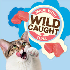 Friskies Natural Yums with vitamins and minerals emphasis on fortified nutrition