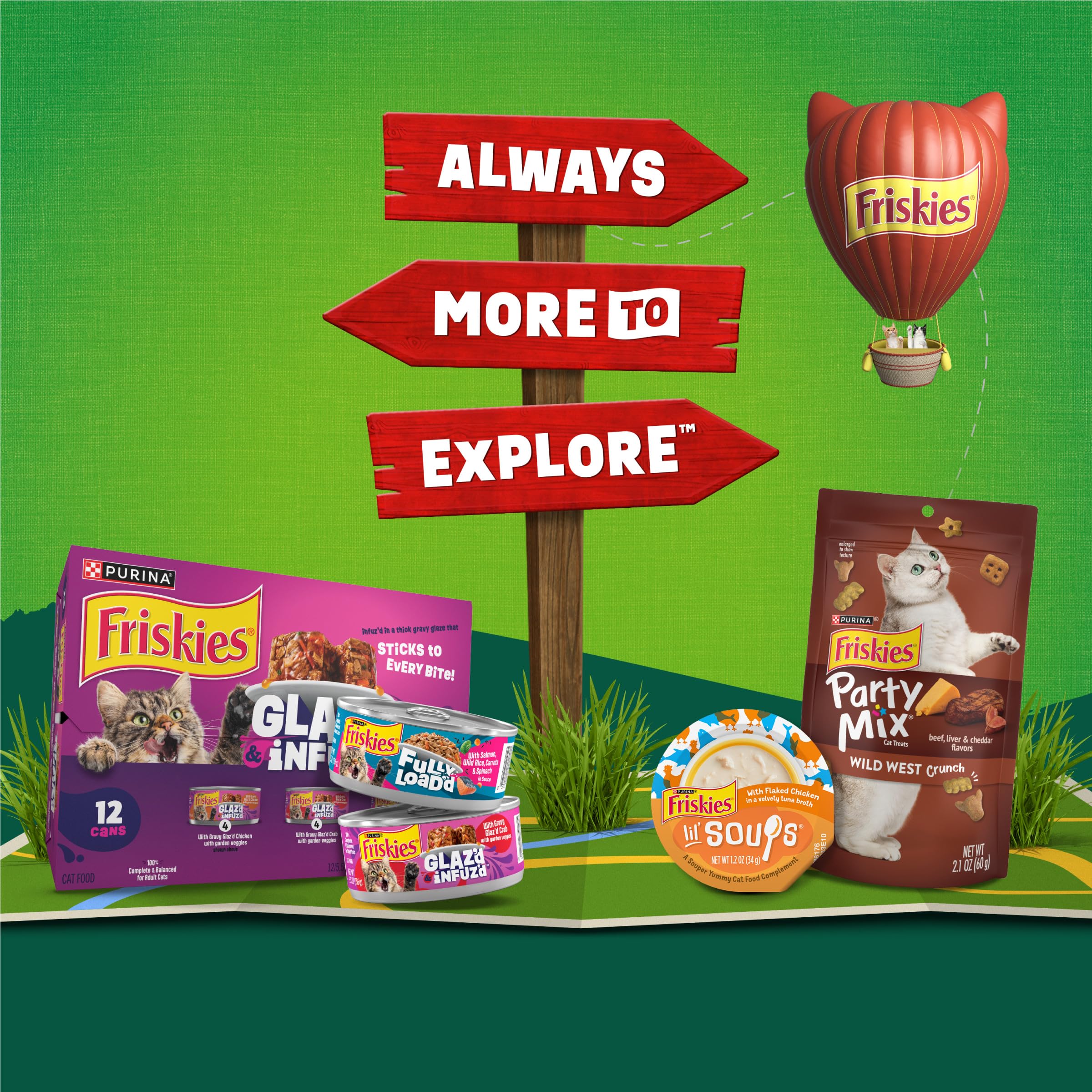 Friskies Pack emballage pratique, ouverture et conservation faciles