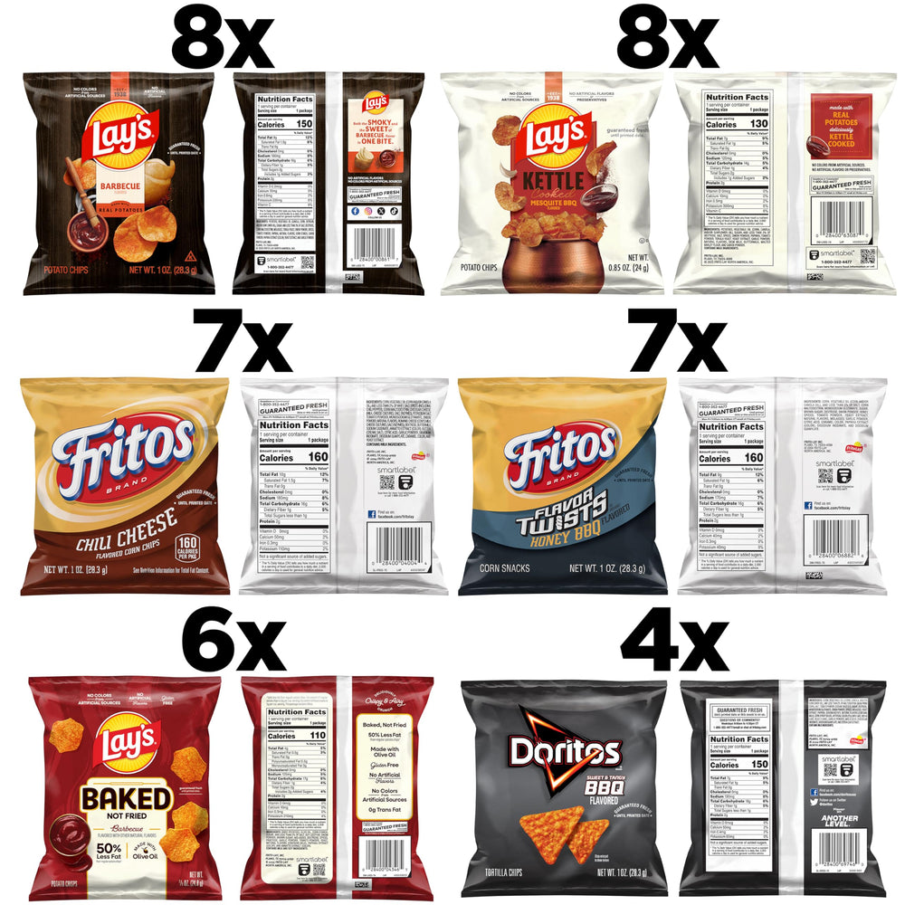Frito Lay Backyard Barbecue Mix Lay’s BBQ bites, crisp and inviting