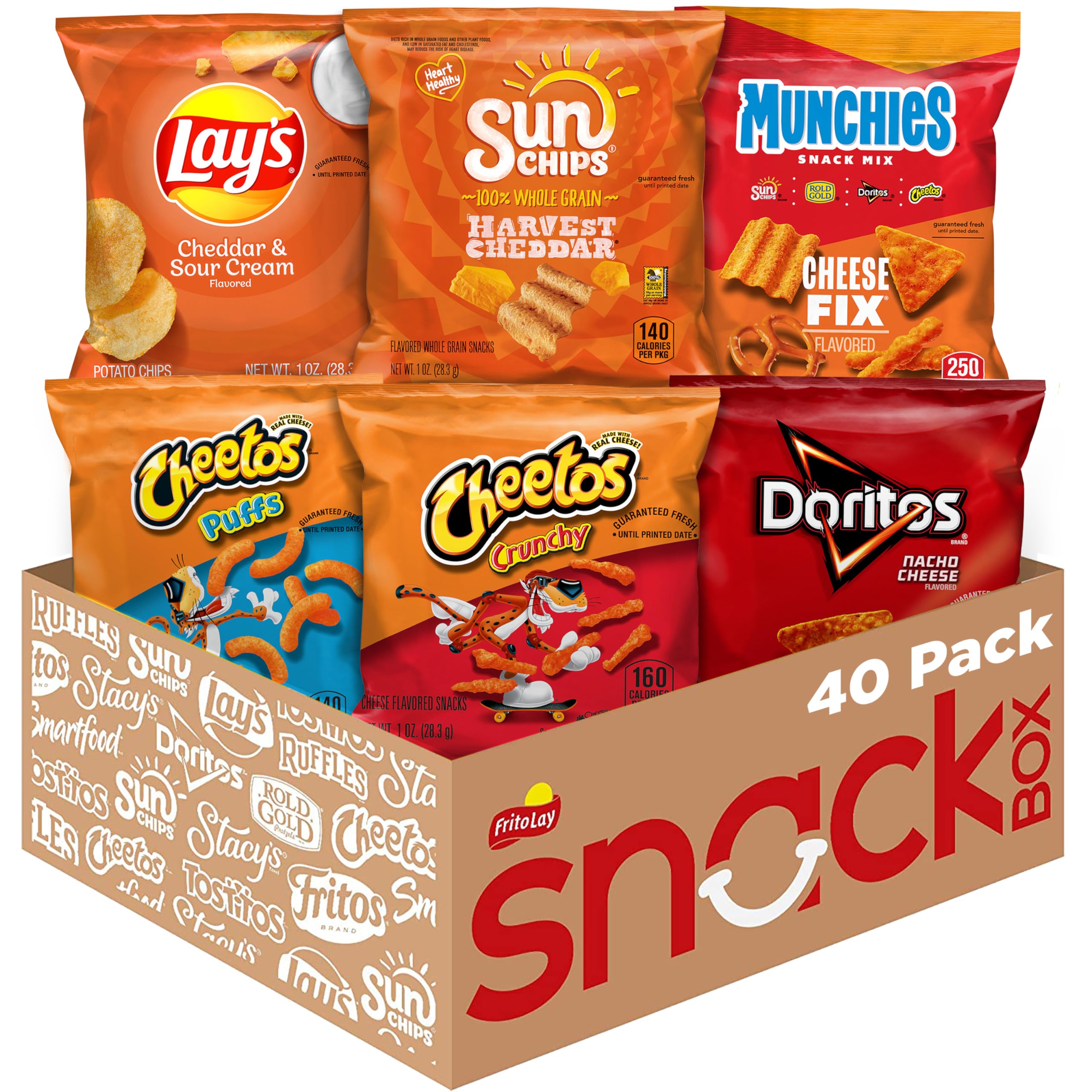 Frito-Lay Cheesy Mix Doritos Nacho Cheese bag for on-the-go snacking