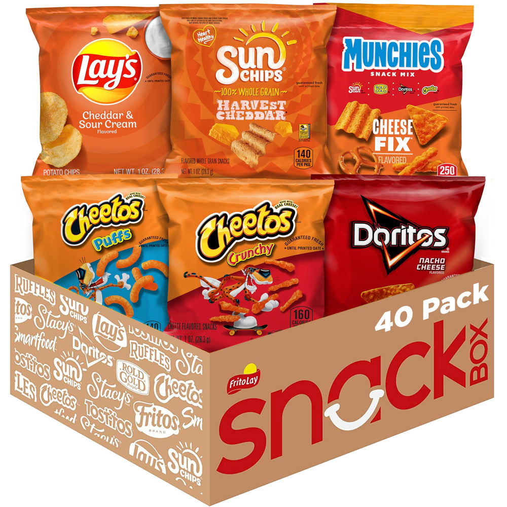 Frito-Lay Cheesy Mix Doritos Nacho Cheese bag for on-the-go snacking