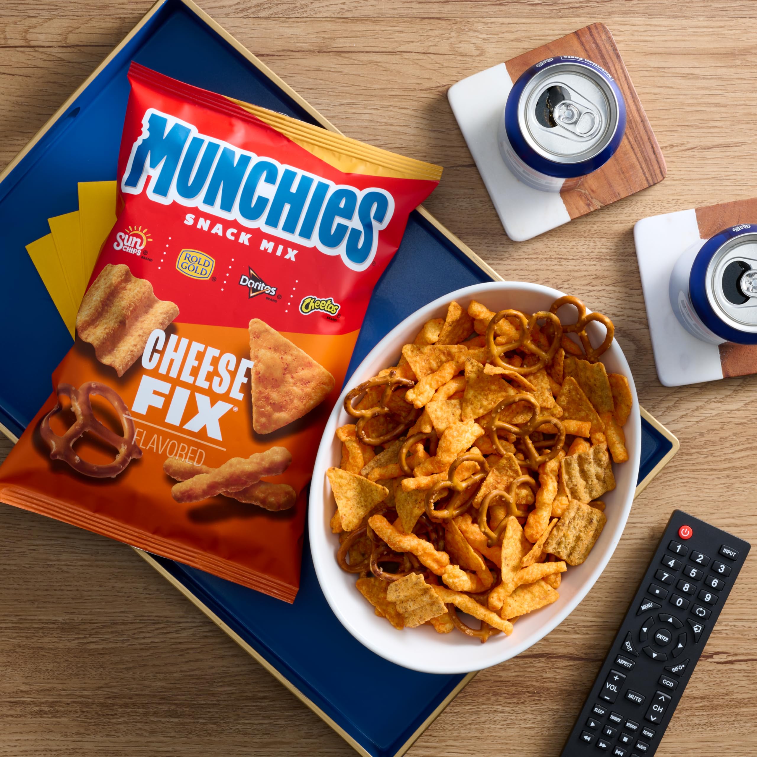 Frito-Lay Cheesy Mix SunChips Harvest Cheddar bag for savory crunch at school or work