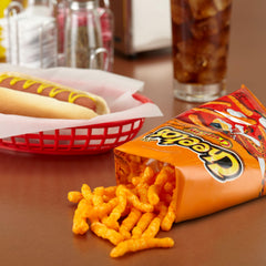 Cheetos Crunchy Cheese snacks deliver crispy cheesiness for kids.