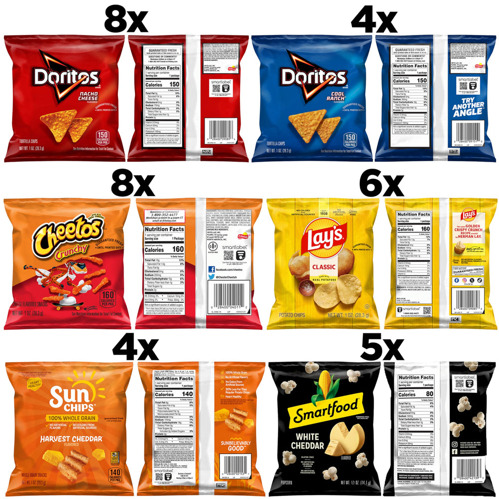Frito-Lay Cheetos Crunchy in the mix provides a bold, cheese-forward snack option