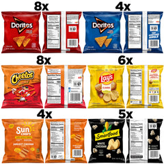Frito-Lay Cheetos Crunchy in the mix provides a bold, cheese-forward snack option