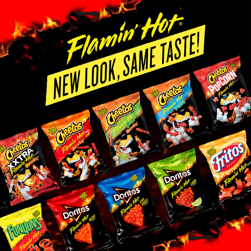 Frito-Lay Fiery Mix Doritos Spicy Sweet Chili bag adds heat and crave-worthy crunch.