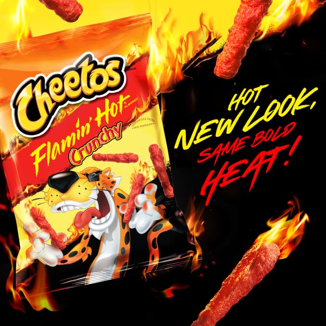 Family enjoying Flamin' Hot Mix flavors close-up at a table.