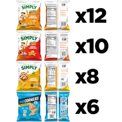 Frito Lay Simply Cheetos Crunchy White Cheddar 10-count for on-the-go crunch