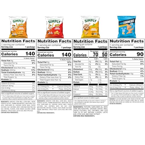 Frito Lay Simply Cheetos Puffs White Cheddar 12-count ideal for quick bites