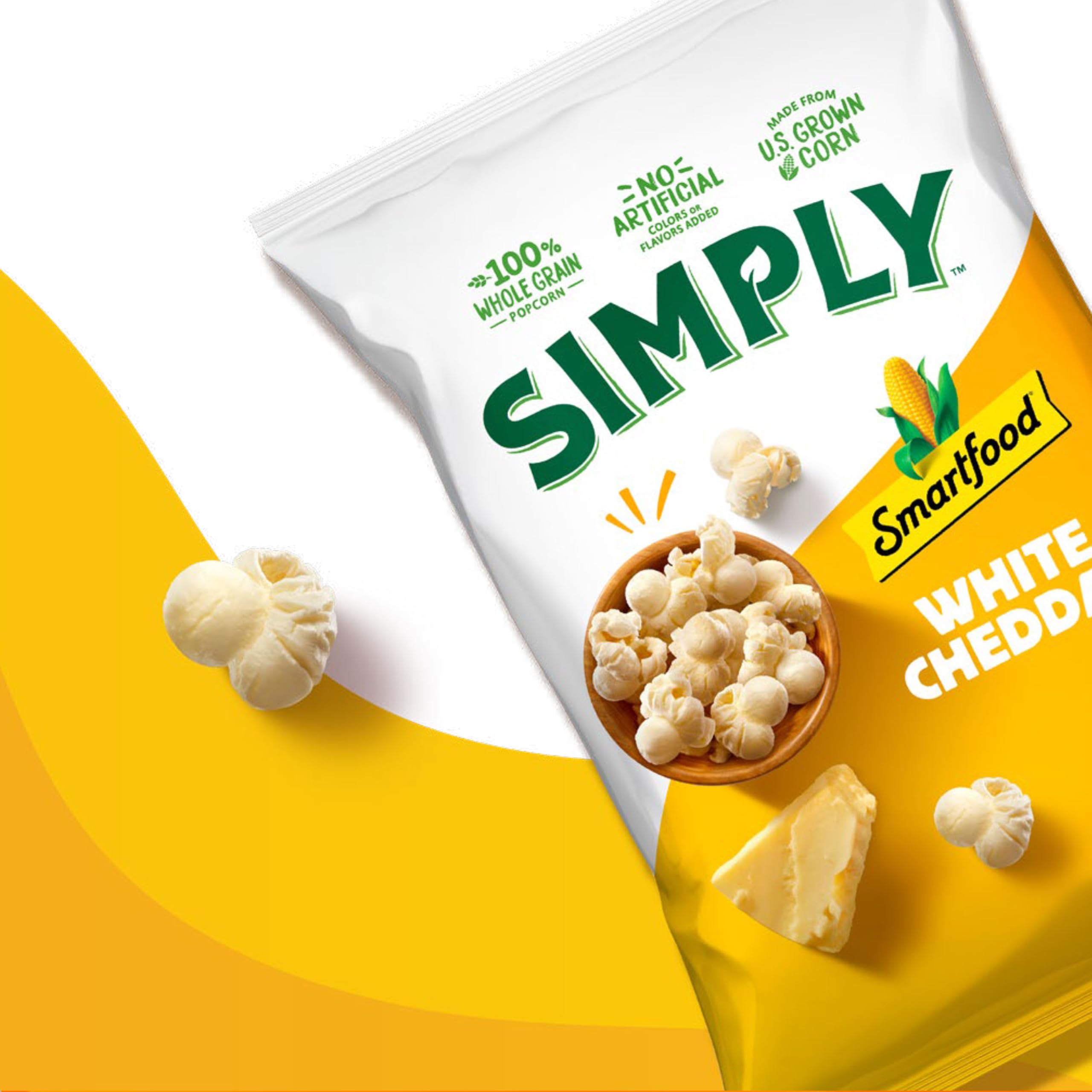 Frito Lay White Cheddar snacks ready for family movie night